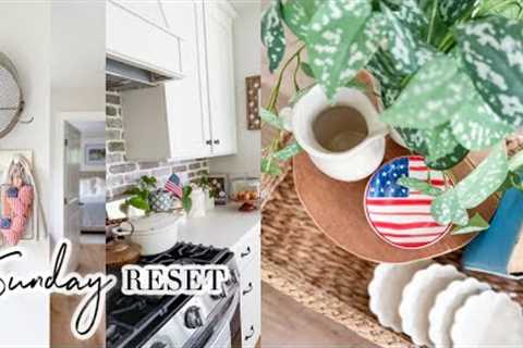 SUNDAY RESET // WEEKLY CLEANING MOTIVATION // CHARLOTTE GROVE FARMHOUSE