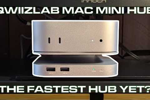 🍎 Is this the FASTEST Mac mini Hub? Qwiizlab UH60 U4 Review