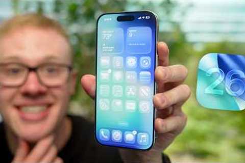 iOS 26 HANDS-ON! Major Changes!