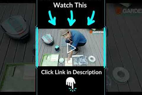 GARDENA Robotic Lawn Mower - The Best Robotic Lawn Mower? 🤔 #shorts