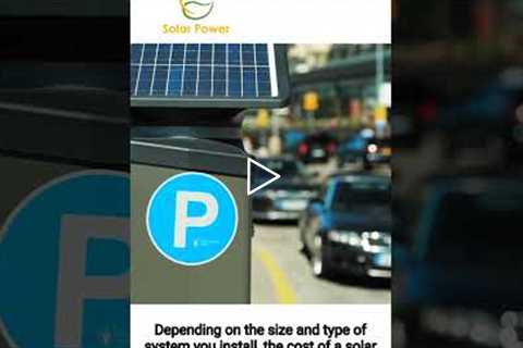How much does a solar panel cost