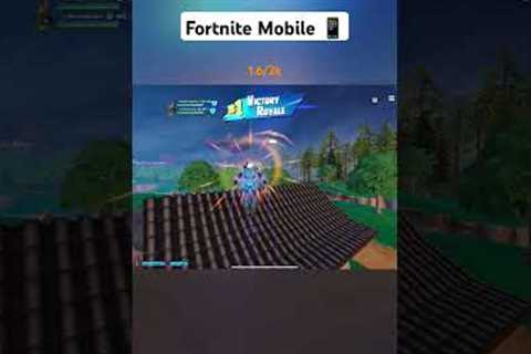 Fortnite Mobile 📱#fortnitemobile #fortnite #fortniteclips #ironman #marvel #ipad #iphone #asus