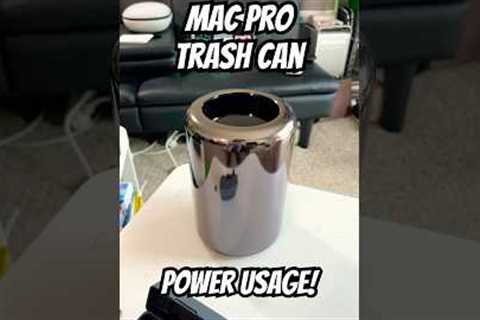 Mac Pro power usage is crazy! #tech #mac #apple #retrotech