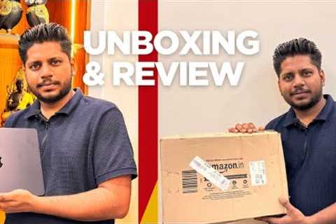 Unboxing My First Apple MacBook from Amazon | Honest Experience & First Impressions! 💻📦