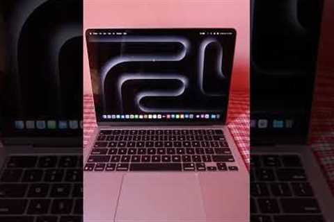 My first new macbook air m4. #macbook #apple #shorts
