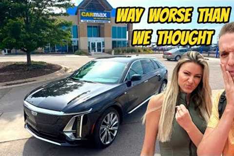 We took our Cadillac Lyriq to Carmax for an appraisal, and the deprecation is BRUTAL!