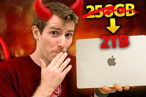 Apple’s not getting my money - DIY Macbook Storage Upgrade