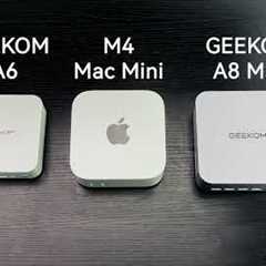 Mac Mini VS GEEKOM A Series Mini PC#minipc #geekom