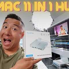 A Must-Have device for iMac users!!! The Pulwtop 11 in 1 iMac Hub Docking Station!