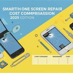 Smartphone Screen Repair Cost Comparison: 2025 Edition