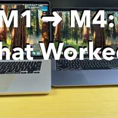 MacBook Air M4 Setup & M1 to M4 Transfer: What Worked & What Didn''t
