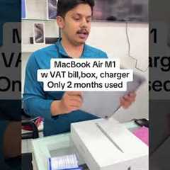 MacBook Air M1 w VAT bill,box & charger.Now Available at Appleday Store!#shorts #shortvideo..