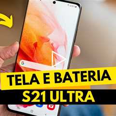 Galaxy S21 Ultra com a Tela Destruída! Veja o Resultado Após o Conserto!
