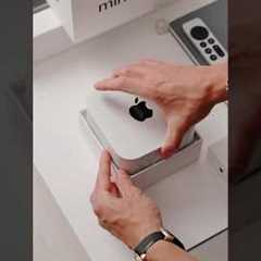 NEW M4 Mac mini UNBOXING! (SO TINY!)