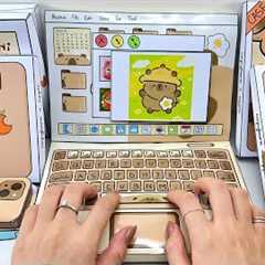(🍎 Paper DIY 🍎) Apple X Capybara Blind Bag 1000$ | Iphone, Ipad, Macbook | ASMR