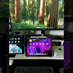 Desk Setup: Mac mini  #mac #setup #ecosystem