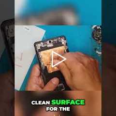 Display Adhesive Mess: Factory Flaw or Fixable Issue [ONEPLUS 12] | Sydney CBD Repair