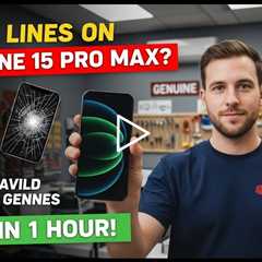 Green Lines on iPhone 15 Pro Max Screen? Here's Who Can Fix It in Sydney Now!