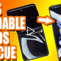 NO DISPLAY FOLDABLE FIX! Samsung Galaxy Z Flip 4 Screen Replacement | Sydney CBD Repair Centre