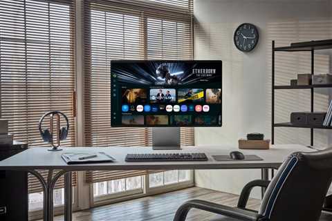 Samsung Electronics Releases Smart Monitor M9 With AI-Powered QD-OLED Display