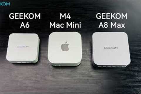 Mac Mini VS GEEKOM A Series Mini PC#minipc #geekom