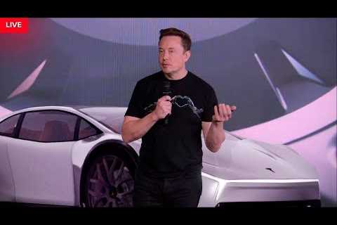 LIVE: Tesla''s unveils a masterpiece: The Tesla that will change the car industry forever - Tesla..