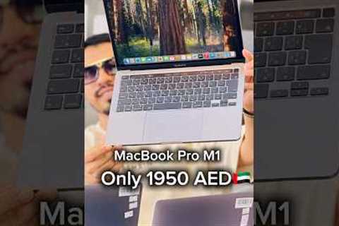 MacBook Pro m1 only 1950 AED🇦🇪😳 #shorts