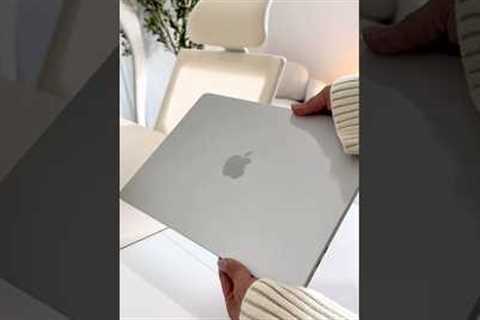 MacBook Air M4 Silver Unboxing – First Look & Impressions!
