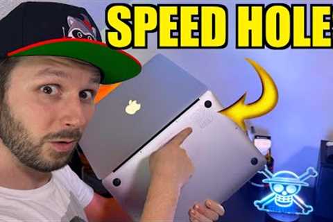I DRILLED a 2015 MacBook Air to Save it From the Trash (Cooling Mod, SSD Upgrade + Mac OS Sonoma)