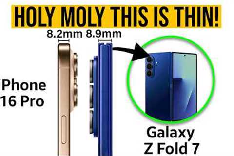 I TESTED the NEW Galaxy Z Fold 7 and Was SHOCKED!
