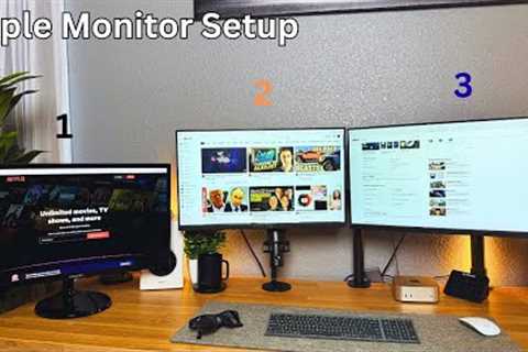 Mac Mini M4 Triple Monitor Setup | Easy Guide
