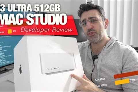 M3 Ultra 512GB Mac Studio - AI Developer REVIEW | Coil Whine, MLX, WAN, Ollama, Llama.cpp