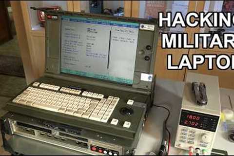 Hacking A Military Surplus Laptop - IBDS HCI Computer From UK MOD - EDS / DRS Technologies