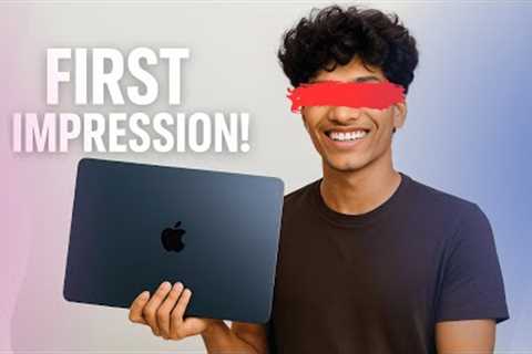 Unboxing My MacBook M4 15-Inch Midnight 💻 | First Impressions