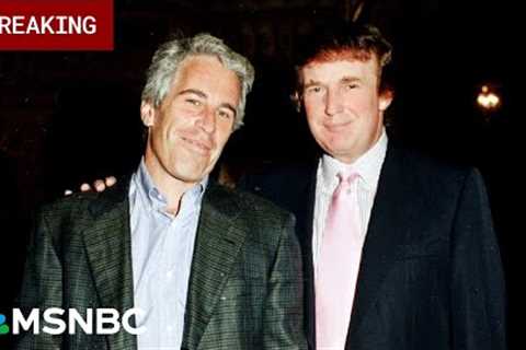BREAKING: New report reveals Trump sent Epstein bawdy birthday letter in 2003
