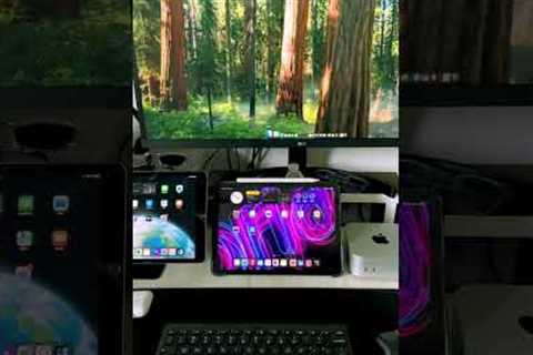 Desk Setup: Mac mini  #mac #setup #ecosystem