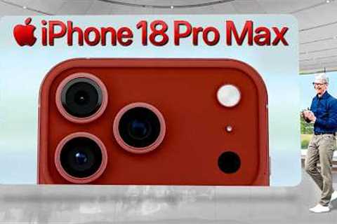 iPhone 18 Pro Max LEAKS ALREADY! - Skip the iPhone 17?