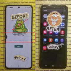 Unlocking Data from a Completely Shattered Samsung
