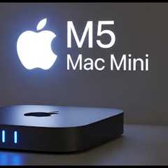 M5 Mac Mini  —  new design, Apple’s Smallest Desktop Just Got INSANE Power!