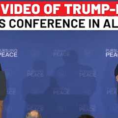 Full Video: Putin Stuns World By Opening Press Conference With Trump After Alaska Meeting