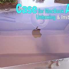 Transparent Case 💻 for MacBook Air M4, M3, M2 – Unboxing & Install 📦✨