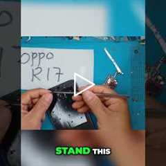 Housing Refurb: Removing Dust & Installing Speaker Mesh [OPPO R17] | Sydney CBD Repair