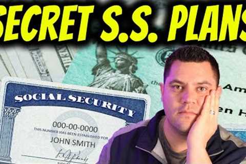Did White House JUST Reveal Social Security Plans?
