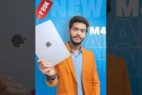 My New 2025 MacBook Air M4 Unboxing (Sky Blue) 16GB/256GB #shorts