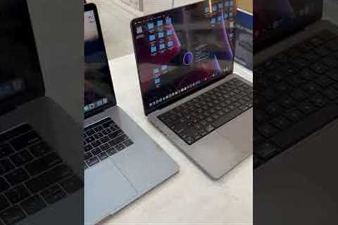 MacBook Pro M1 vs MacBook Pro 2019 #shorts