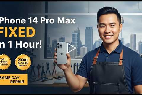 Best Place to Repair a Dropped iPhone 14 Pro Max in Sydney This Spring