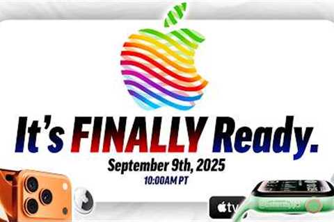 Apple''s September Event will be INSANE - 10 NEW Products!