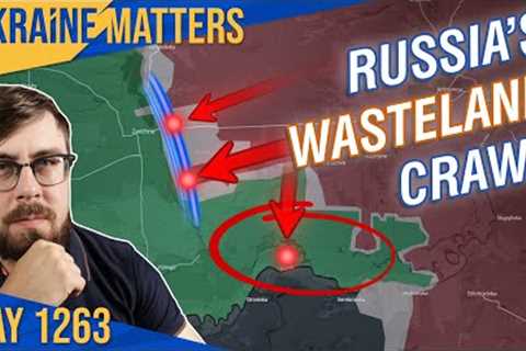 The INSANE COSTS of Russia''s Crawling Offensive - Day 1263 Map Update