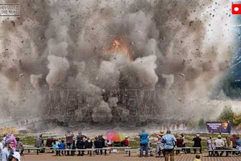 Massive Eruption At Yellowstone: Magnitude 5.3 quake Just hit Yellowstone Steamboat Geyser erupt Big
