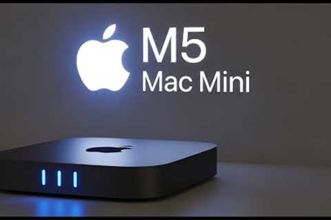 M5 Mac Mini  —  new design, Apple’s Smallest Desktop Just Got INSANE Power!